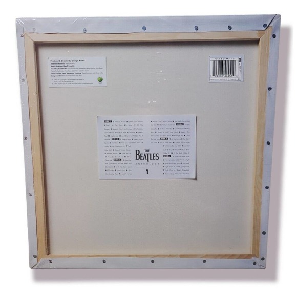 1995 SEALED The Beatles Anthology 1 Unplayed Original UK Apple Vinyl 3LP 1st NEW - Picture 2 of 2